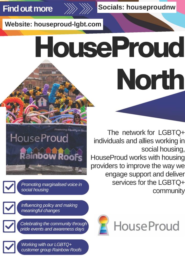 House proud north poster network for LGBTQ